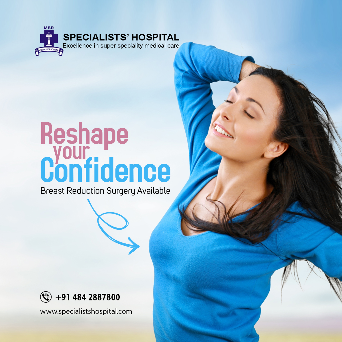 Many women with overly large breasts have found confidence through this transformative journey.
Our Plastic surgeons at Specialists' Hospital are highly trained to perform these procedures ensuring natural looking results.
#breastreduction #plasticsurgery #hormoneimbalance #kochi