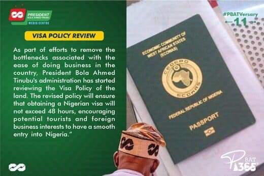 🇳🇬The Honourable Minister Of Interior, Hon Olubunmi Tunji-Ojo In Line With President Tinubu's Renewed Hope Agenda Begins The Review Of Nigeria's Visa Policy. This Is Aimed At Making The Process Of Obtaining A Nigeria Visa Easy.