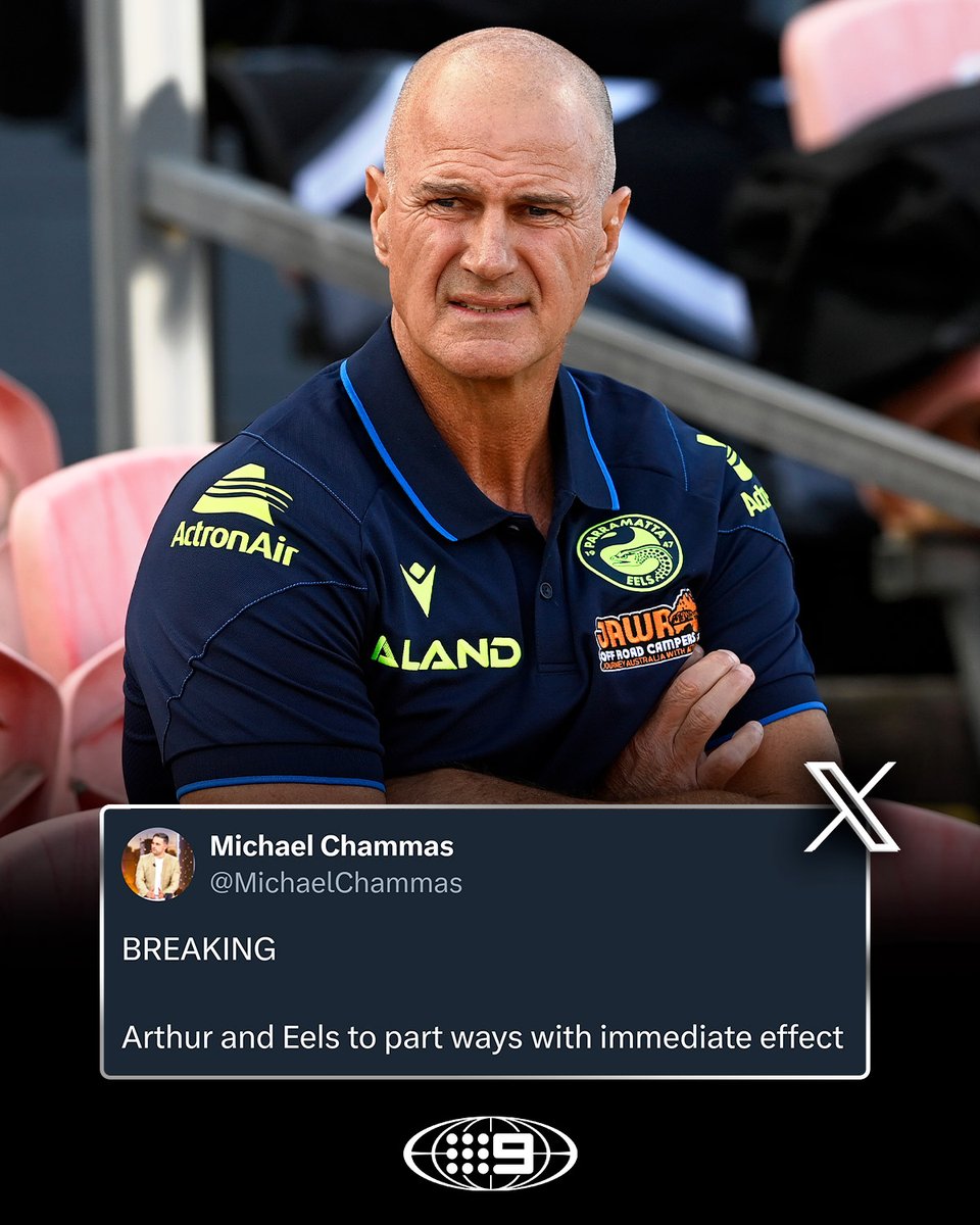 ❗ BREAKING ❗ Some massive news coming out of Parramatta! 🤯 @MichaelChammas #9WWOS #NRL