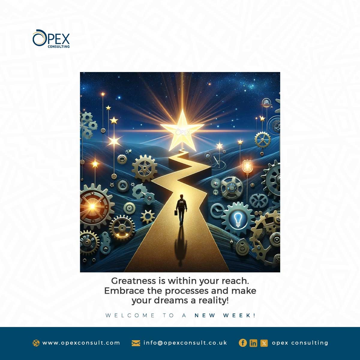 consulting_opex's tweet photo. There is absolutely no Impossibility with you being great. Will you have to undergo some processes? Yes! Submit duly to the right processes to make your dreams come true.
#PossibilityMonday #AssuredWeek #ISOStandards #Goals #TechnologySolution #Compliance #Strength #Peace #ISO https://t.co/ooo5ZpCfQ5