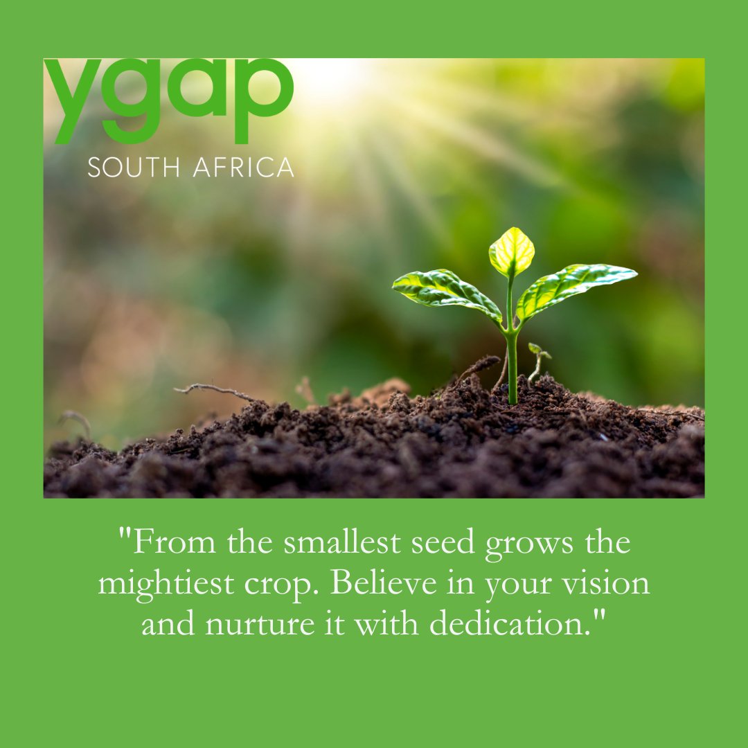 ygapSA's tweet photo. Agriculture is the backbone of our world, and as an entrepreneur in this vital field, you are the driving force behind innovation and sustainability. Every seed you plant and every harvest you gather is a testament to your resilience and vision.
https://t.co/KhNQQ2c1QR https://t.co/YsbBoBQYSG