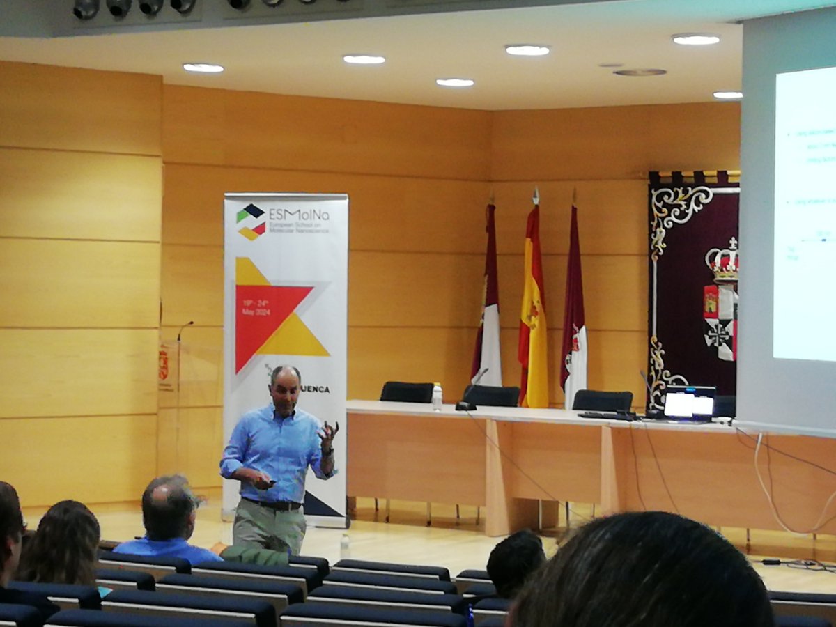 Today at the 16th European School on Molecular Nanoscience in one of the beautiful cities from my region, Cuenca!
Introducing our phosphorus materials to students (and experts) from the field is really one of the most exciting experiences. 🤗