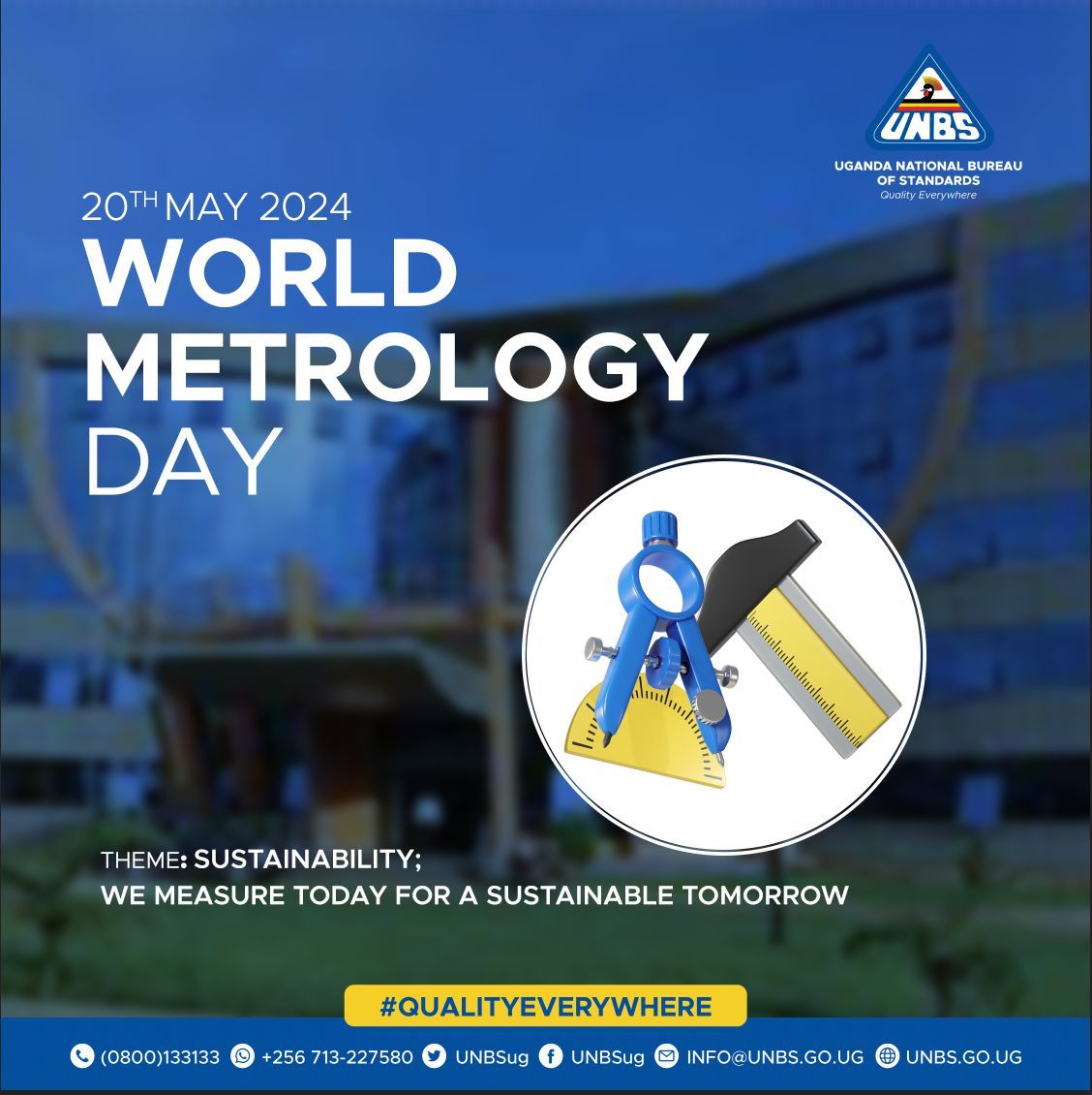 #HappyWorldMetrologyDay2024# We measure today for a sustainable tomorrow. #QualityEverywhere #Sustainability #Metrology