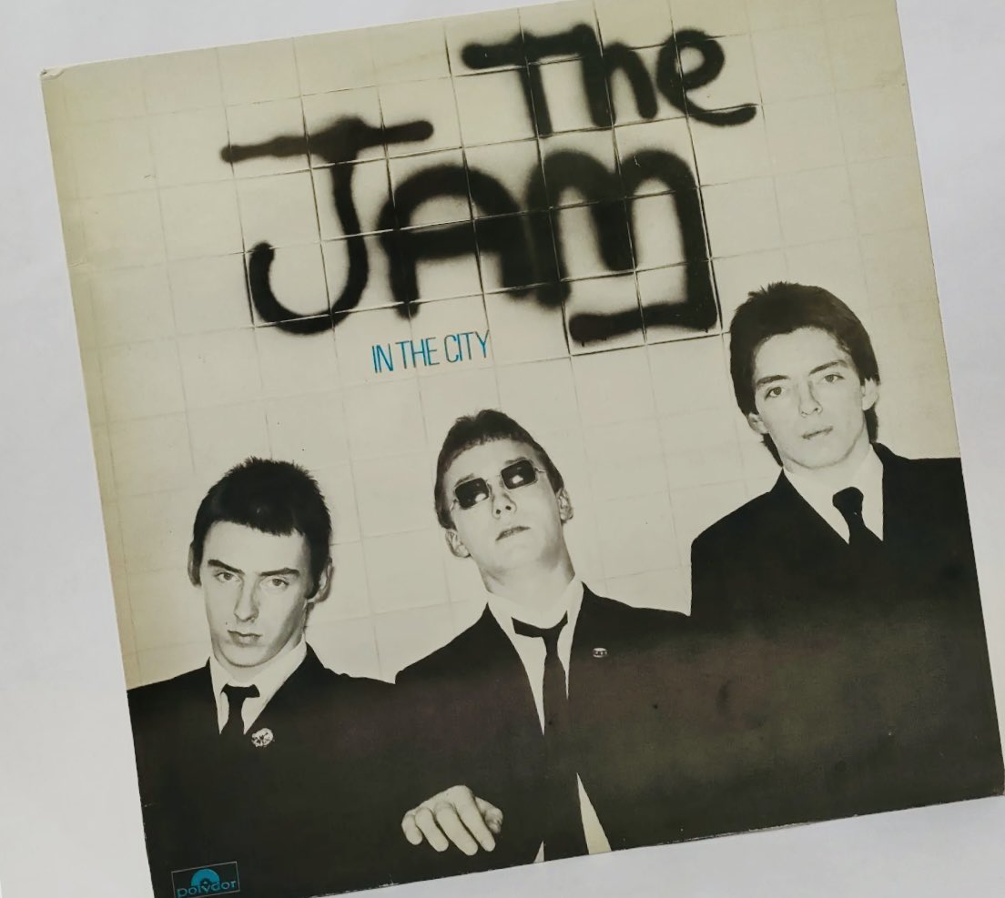 The Jam In The City (Album) 20 May 1977 …and so it began, the career of one of England’s finest ever bands @NewWaveAndPunk #thejam #music #vinylcommunity #vinylrecords #records #70s