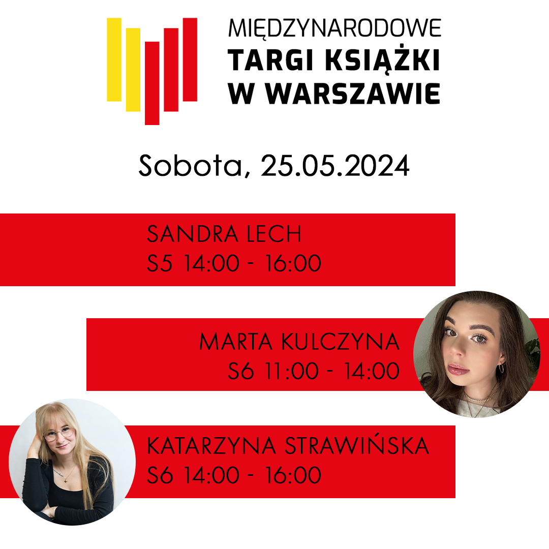 Poznajmy kolejne NieZwykłe autorki, które będziecie mogli spotkać już w sobotę, 25 maja, na Międzynarodowych Targach Książki w Warszawie 👇
<a href="/life_of_s_/">s</a> <a href="/marta_autorka/">m.kulczyna</a> #Cukierkilukrecj
