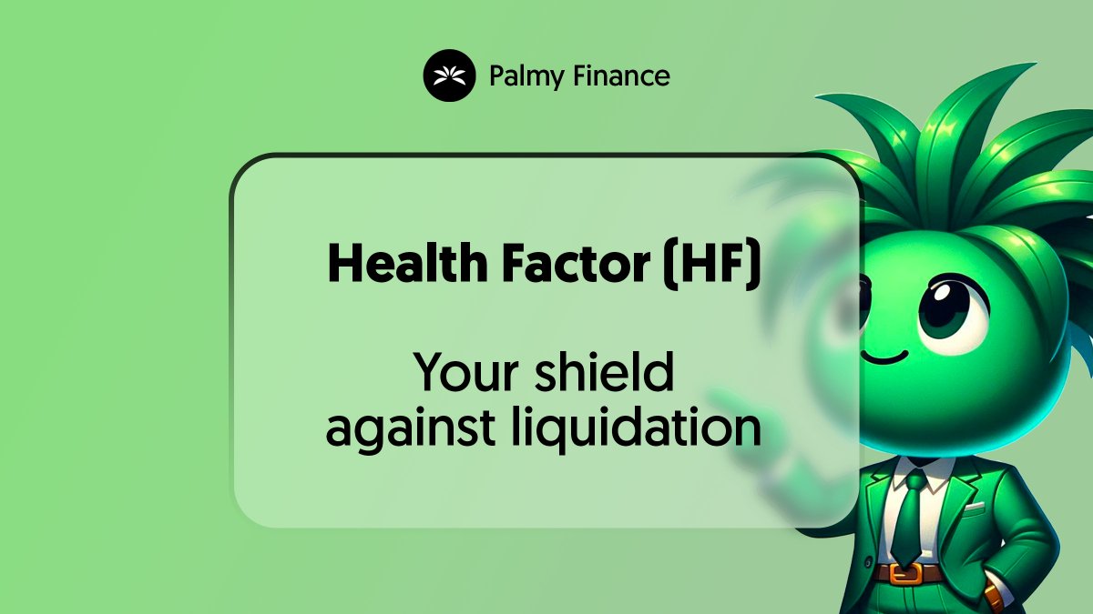 ⚖️ Managing your borrowed assets is crucial! 

Understand your Health Factor (HF) to gauge the safety of your collateral against liquidation. 

Learn more on Palmy Finance! 

#RiskManagement #CryptoTips