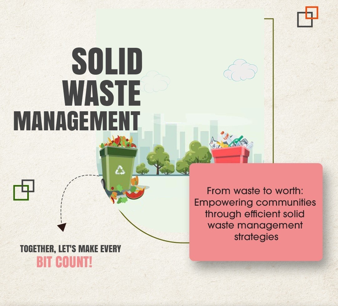 Transforming trash into treasure, one community at a time! Let's unite to make every bit count through sustainable solid waste management practices.

#Wastesegregation #IndiaVsGarbage #SolidWasteManagement