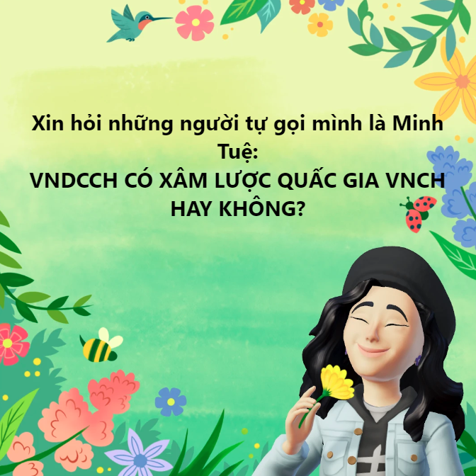 tuoitrequacgia's tweet photo. Xin hỏi những người tự gọi mình là Minh Tuệ:
VNDCCH CÓ XÂM LƯỢC QUẤC GIA VNCH HAY KHÔNG? https://t.co/7zomTtTkYJ