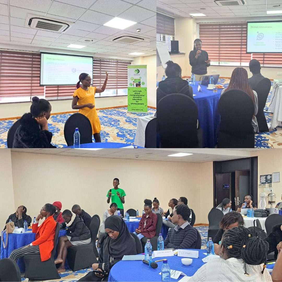 Last week, we partnered with @UNESCO & @KenyaSRHR for a two day capacity strengthening session with @uonbi #RadaApp student champions to empower them with communication skills to implement the digital communications strategy & promote the #SRHR app to their peers.

#WeAreAfrica