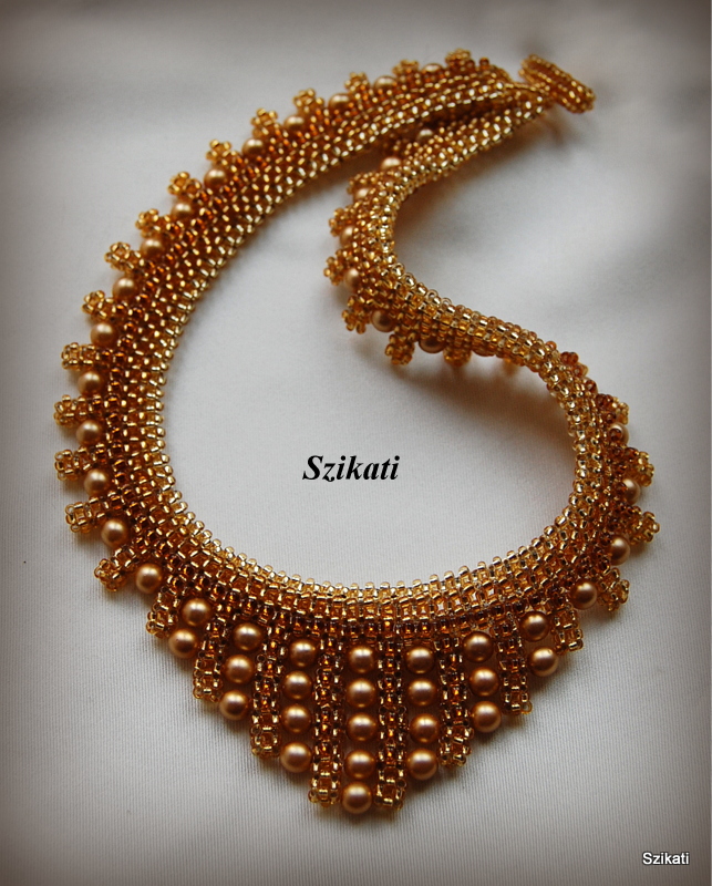 Elegant Gold Beadwoven Bib Necklace
You can purchase it here:
meska.hu/p4748731-arany…