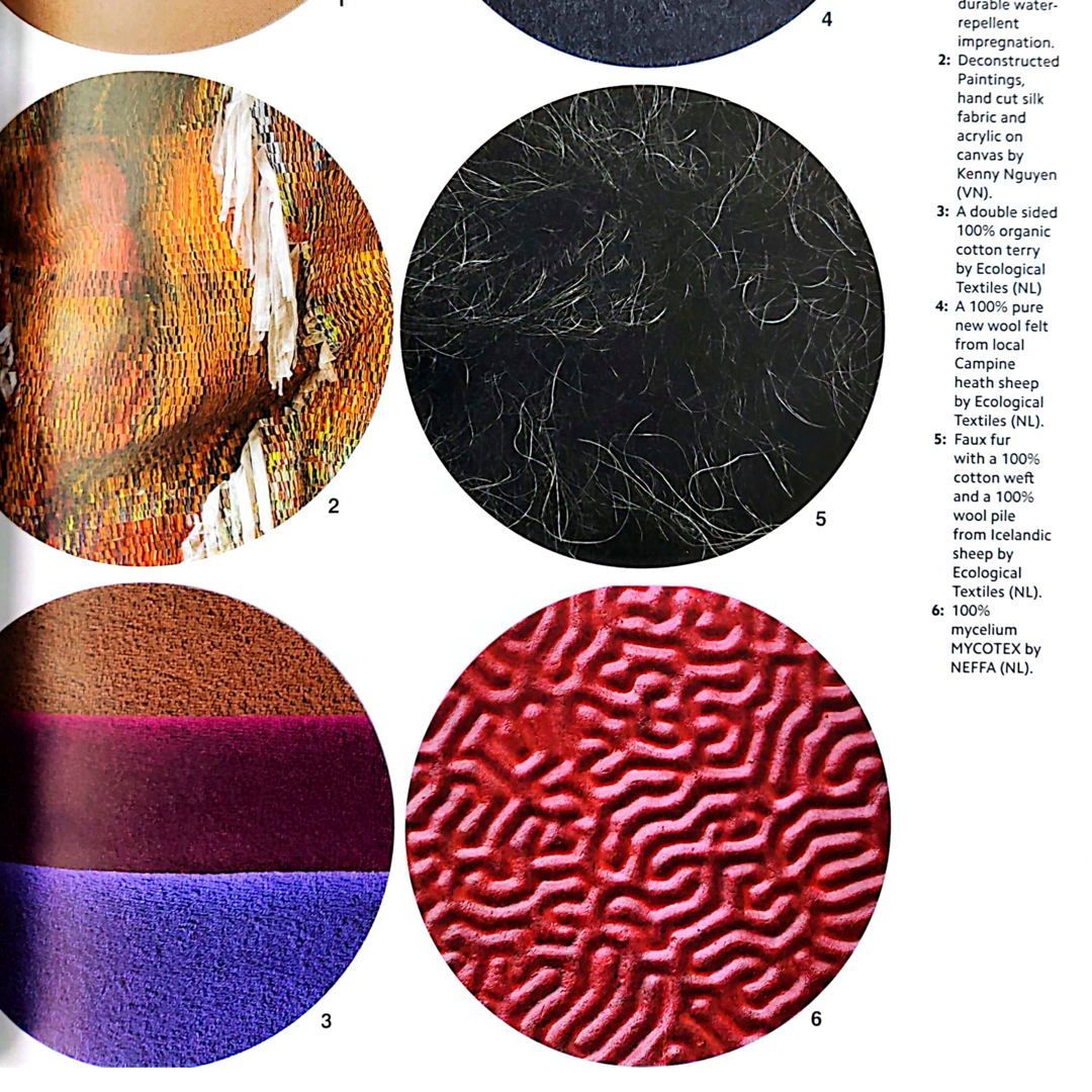 MYCOTEX is mentioned in VIEW - the forecast issue, in 'THE FUTURE OF MAKING', waste no more, fabric innovations to watch/ fabric futures*8. 
Thanks <a href="/4/">w</a>-options for making this happen

#innovative #textile #sourcing #seasonal #future #material #solutions #technicaltextiles