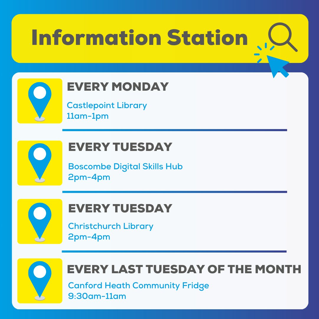 Start your week with our #WellbeingCollaborative Information Stations! 📍 We're here as a helping hand to connect people to local tailored support, no question is too big or too small. 💙 Find out more here: can100.org/training-and-e…