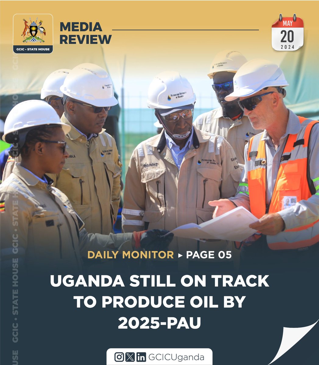 The Petroleum Authority of Uganda has confirmed that commercial oil production will begin in Q4 2025. By the end of 2023, $7.5 billion (UGX 28.1 trillion) had been invested in the oil sector, with an additional $15 billion (UGX 56.3 trillion) expected over the next 25 years.