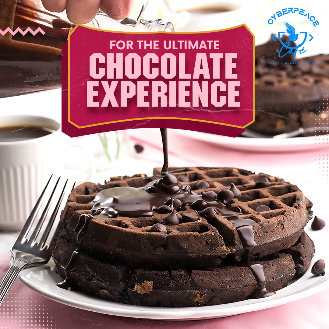 🍫 Dive into layers of chocolatey goodness and let your taste buds dance with joy. 

📍Visit us: g.co/kgs/ozASCJR📞
 Contact us: cyberpeace.cafe
📲 Book your spot @ 089876 66565
.
.
.
.
#DessertCravings #CyberPeaceCafe #CyberPeace☮️