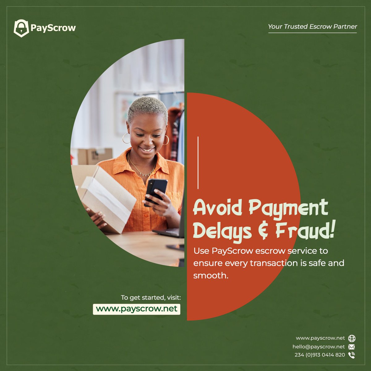 As a buyer or seller, do you worry about the security of your transactions? Whether it's fear of payment delays or concerns about fraud, these issues can make online transactions stressful and uncertain.