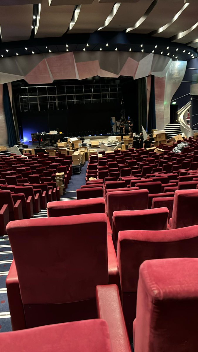 Volver a un escenario, no es cualquier escenario, gracias 😊