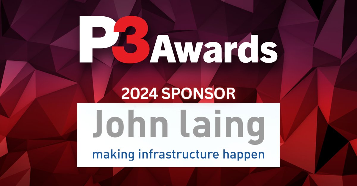 Let's welcome <a href="/JohnLaingInfra/">John Laing</a> as a sponsor for the upcoming P3 Awards 2024.
Submit your entry before the final deadline on 14 June ➡ bit.ly/P3Entry

#PublicPrivatePartnerships #P3Projects #Infrastructure #PPP #P3Investments