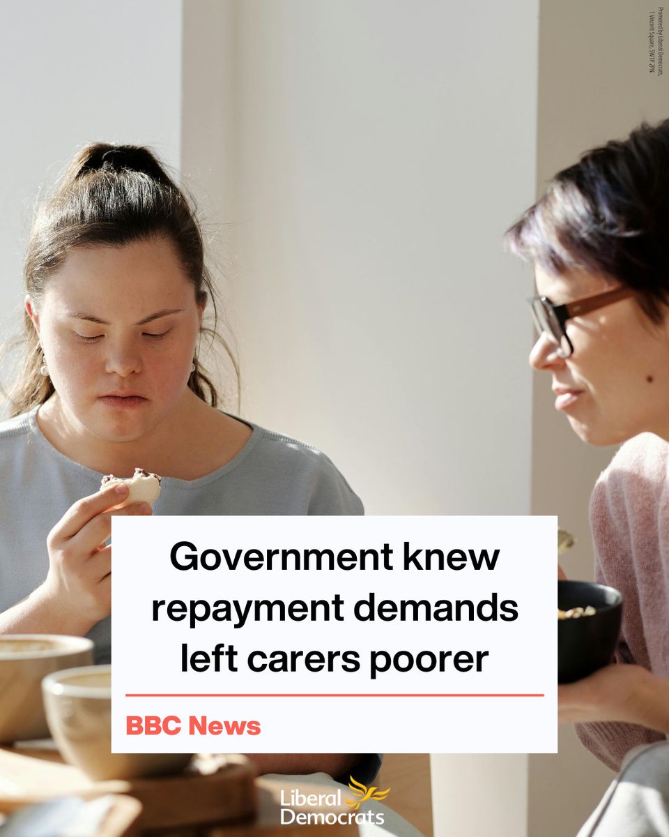 The Conservatives knew unpaid carers were being unfairly penalised and did nothing. The Government must fix the flawed and failing Carer's Allowance system as an urgent priority.