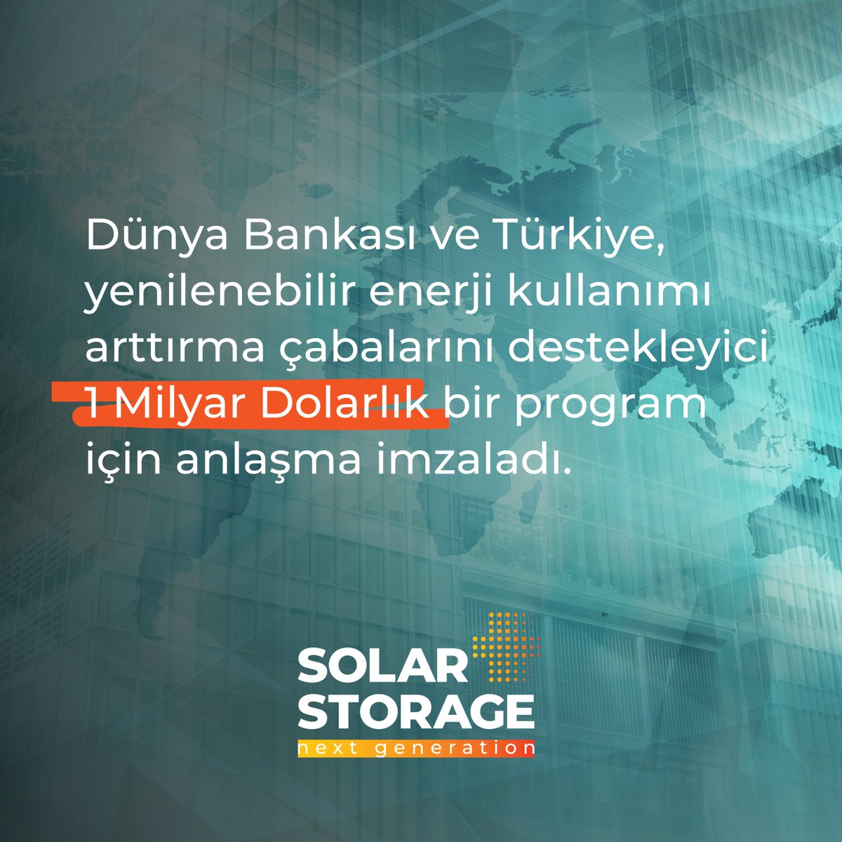 💸 The World Bank'ten Türkiye'ye 1 Milyar Dolarlık Teşvik!

Dünya Bankası ve Türkiye, yenilenebilir enerji kullanımını artırmak için dev bir adım atarak 1 milyar dolarlık bir program anlaşması imzaladı. 💡

#YenilenebilirEnerji #Sürdürülebilirlik #EnerjiDepolama #GüneşEnerjisi