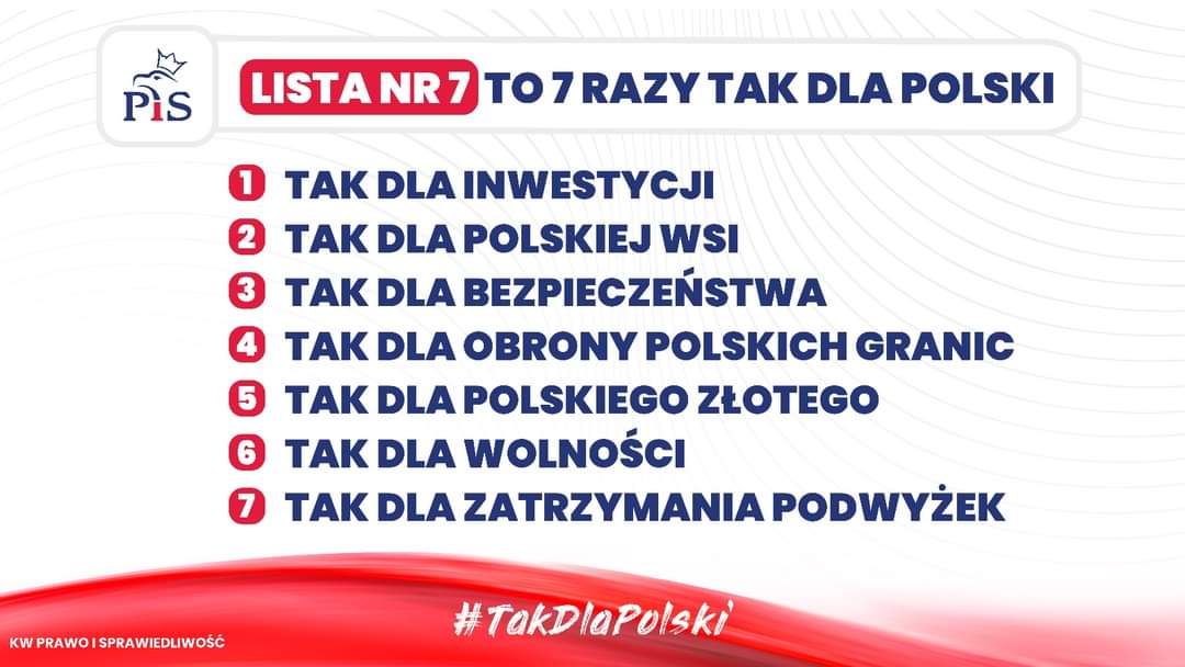 W odróżnieniu od #Koalicja13Grudnia, obóz Zjednoczonej Prawicy wywiązuje się ze swoich obietnic wyborczych, ponieważ dobro i rozwój Polski jest naszym priorytetem‼️ ✅️ Głosując na @pisorgpl, głosujesz za ambitną polityką Polski‼️#TAKdlaPolski #TakDlaRozwoju