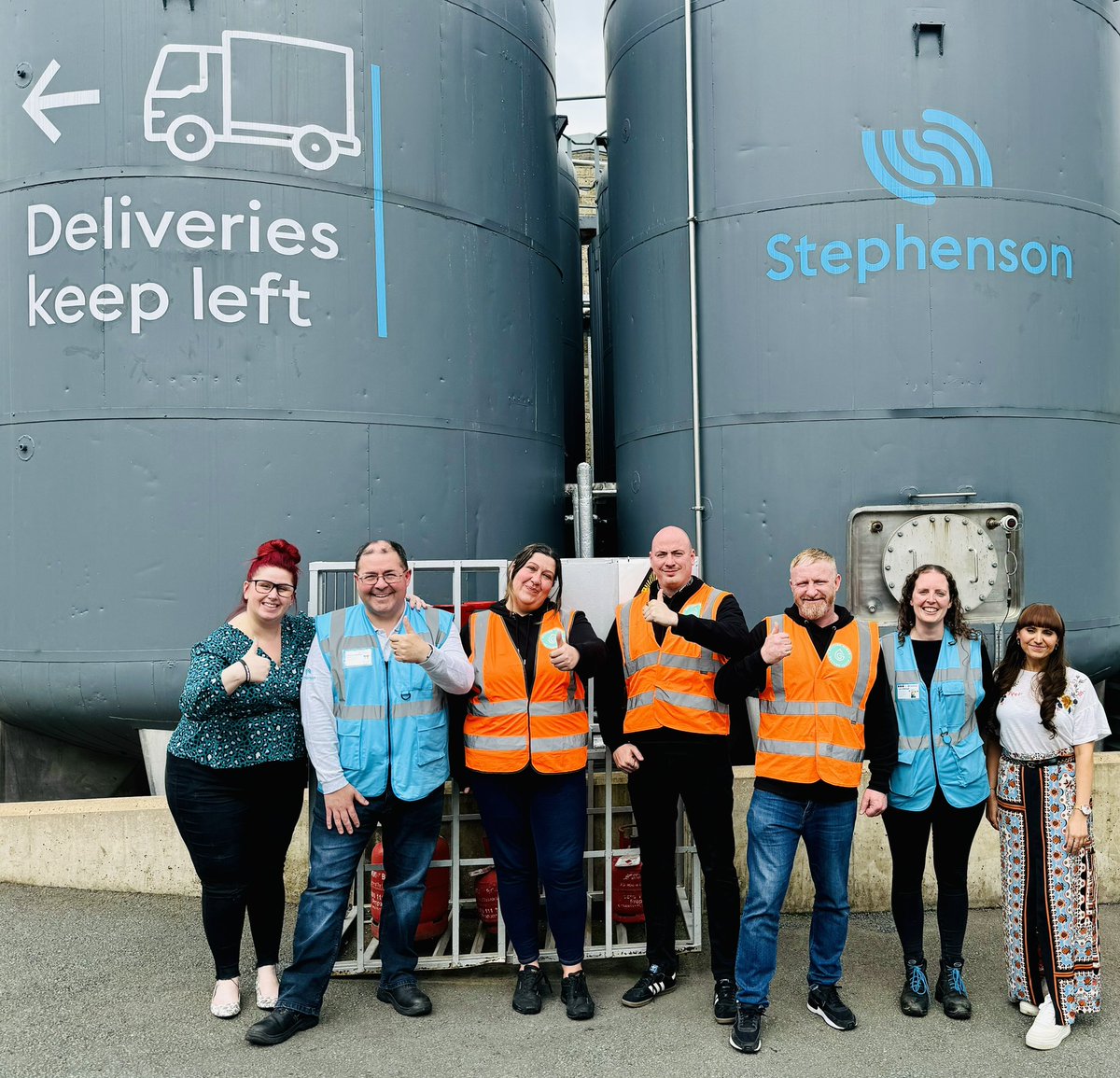 Visiting the amazing team at Stephenson to continue developing a partnership that will allow untold benefits to people who we support, our local communities and city. Our vision is to help tackle environmental issues in partnership and create pathways to employment.