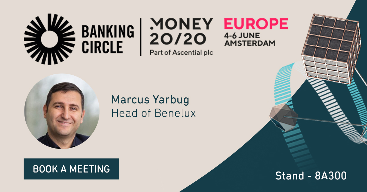 👋Meet the Banking Circle team at Money20/20 Europe! With a focus on Benelux, Marcus advises FinTechs operating in, or looking to expand into this region. Speak to Marcus at stand 8A300, or book a 1-2-1 meeting. bankingcircle.com/events/money-2… #money2020 #m2020eu
