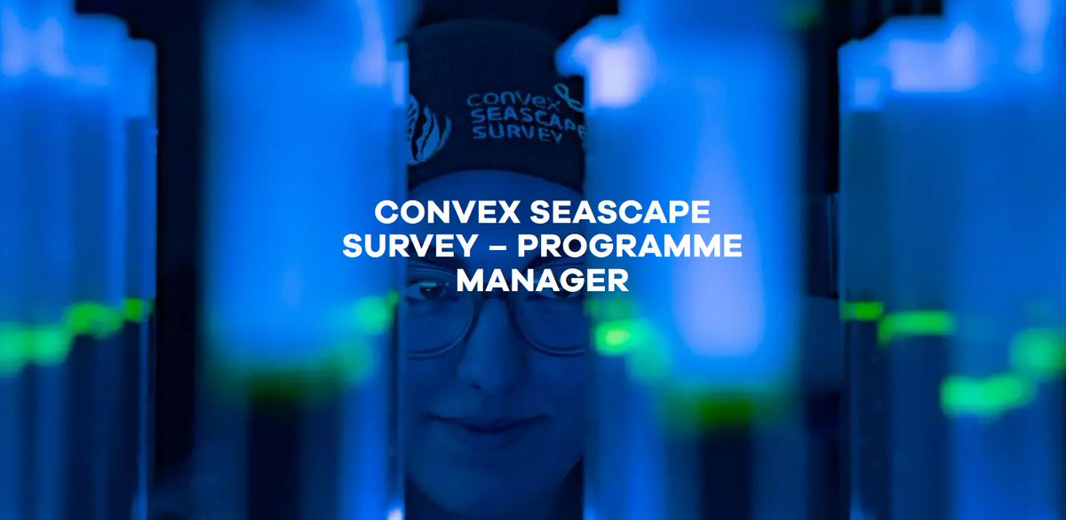 📢 @Bluemarinef are seeking a Programme Manager, responsible for the development & delivery of the @ConvexSeascape project & to lead relations with the project’s funder. Don't miss this incredible chance to work on a pioneering global science project! ➡️ bluemarinefoundation.com/vacancy/convex…
