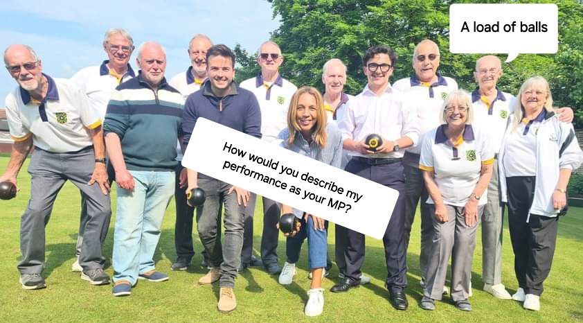 AbsenteeMP's tweet photo. It's an election year so it must be time for 'Helens Photo-Op Tour'! https://t.co/zBThvBbWHV