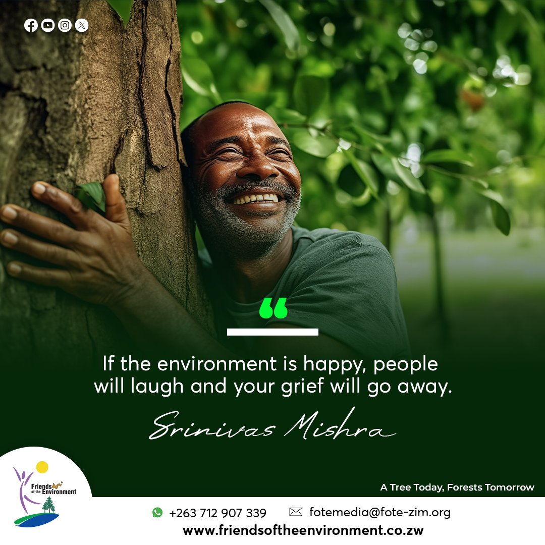 Motivational Monday #PlantATreeToday #EcosystemRestorstion #BuildingCommunitiesTogether @forestrycom1 @EMAeep @WWFZimEarthHour