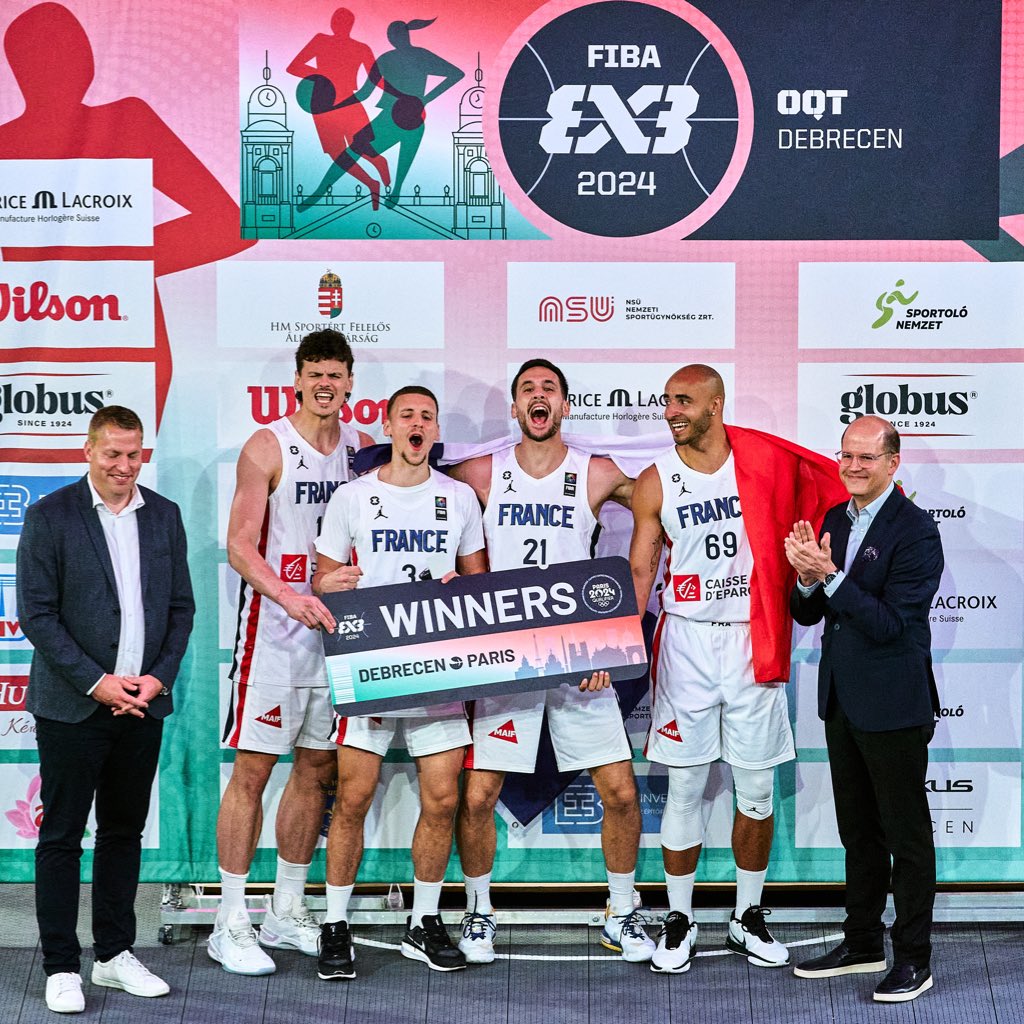 Paris nous voilà ❤️🥹

#3x3OQT | @EquipeFRA 🇫🇷