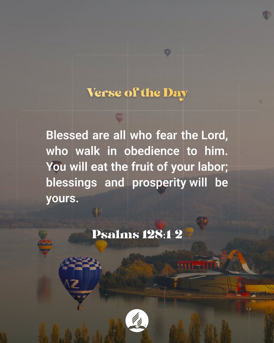 Psalms 128:1-2 reminds us that those who fear the Lord and follow His ways will enjoy the fruits of their labor. What blessings have you witnessed in your walk with God? Share your stories and let’s celebrate the prosperity that comes from obedience. #BlessedLife #WalkInFaith