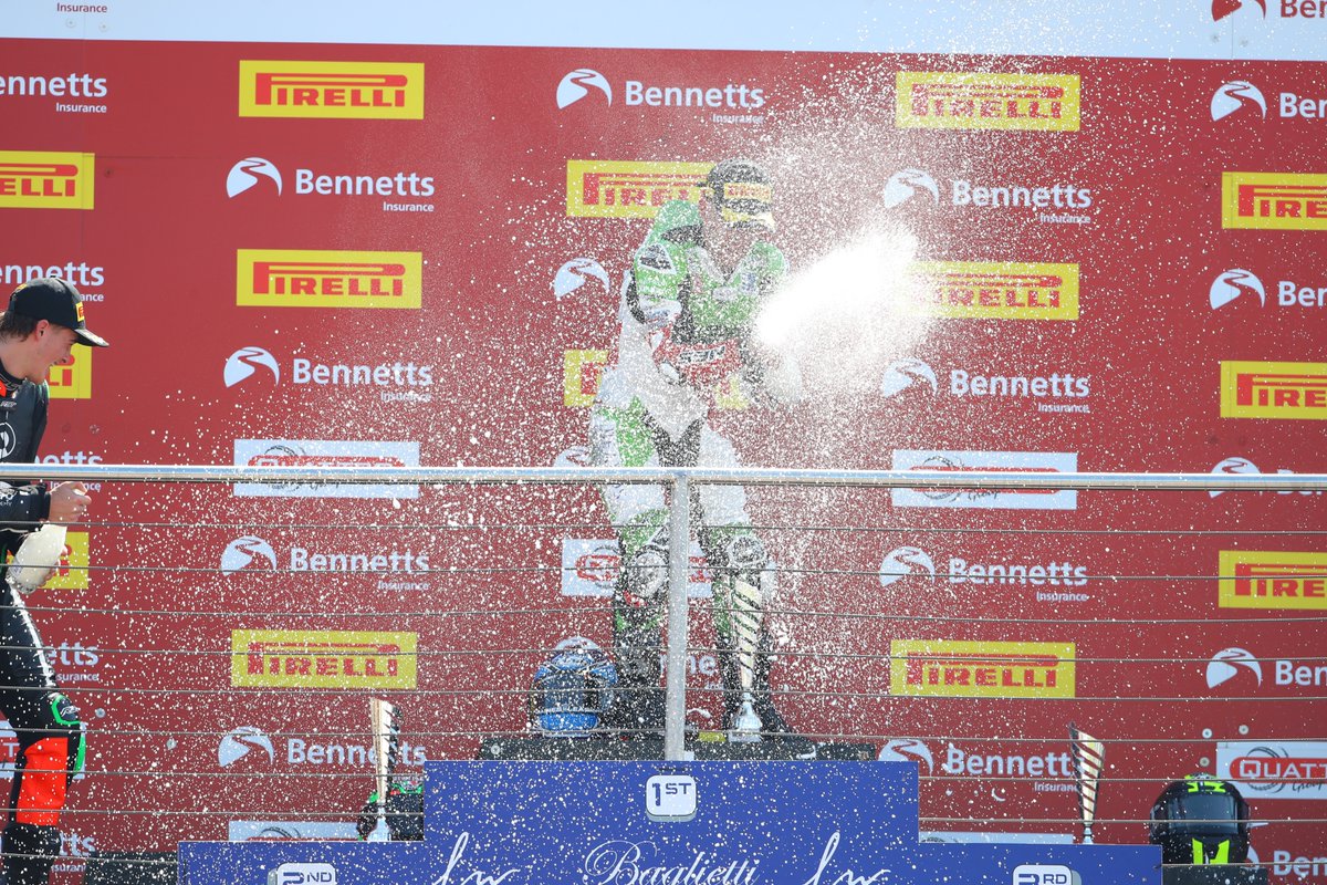 MCNSport's tweet photo. A special day for Carl Harris at Donington Park as he claims his maiden victory within the @OfficialBSB paddock. 📸 @DoubleRedBSB #DoningtonBSB https://t.co/3KW0OTYOZK