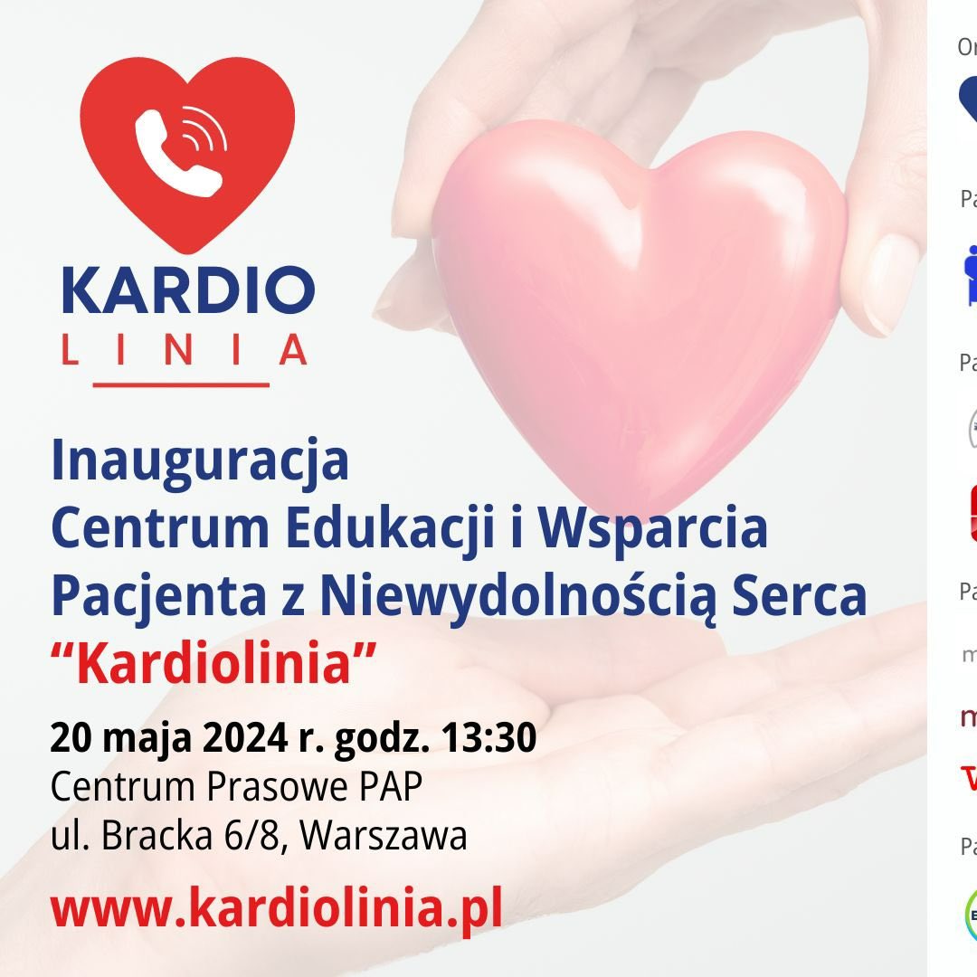 PTKardio's tweet photo. Już dzisiaj o 13:30 w @CentrumPrasowe #konferencjaprasowa inaugurująca #Kardiologia @ANS_PTK #dlamediow https://t.co/o9tEWS3seH