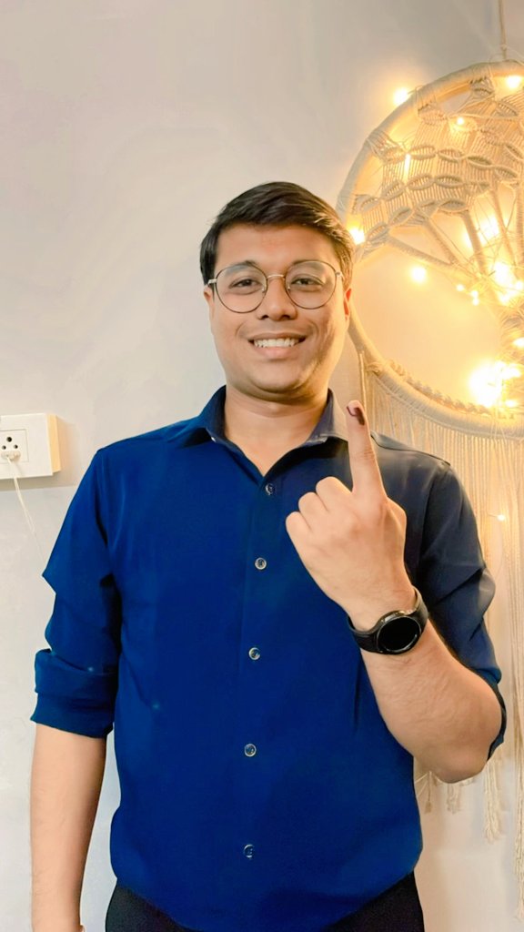 sumitiit2009's tweet photo. I voted, did you?

#LokshabhaElections2024 https://t.co/yEEOVg3Ei0