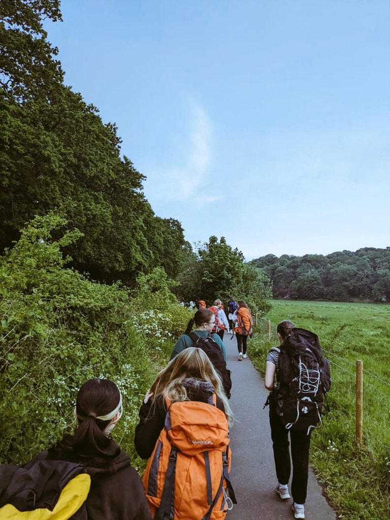 AcademyCromer's tweet photo. Bronze practice @DofE completed around the beautiful green spaces of  North Norfolk.
#outdoors #expedition #teamwork #Resilience #camping #exercise https://t.co/FAfJb8XTZU