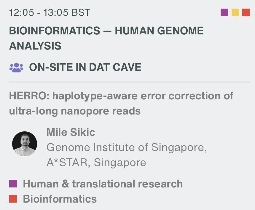 TJesse62's tweet photo. -
 💥A Giant Leap Forward💥

Don’t miss the HERRO-Hero !

@msikic is Changing the Game🚀

🌟 @ LC2024 on Thursday 🌟

@nanopore 
#nanoporeconf https://t.co/2RbTckGGnE