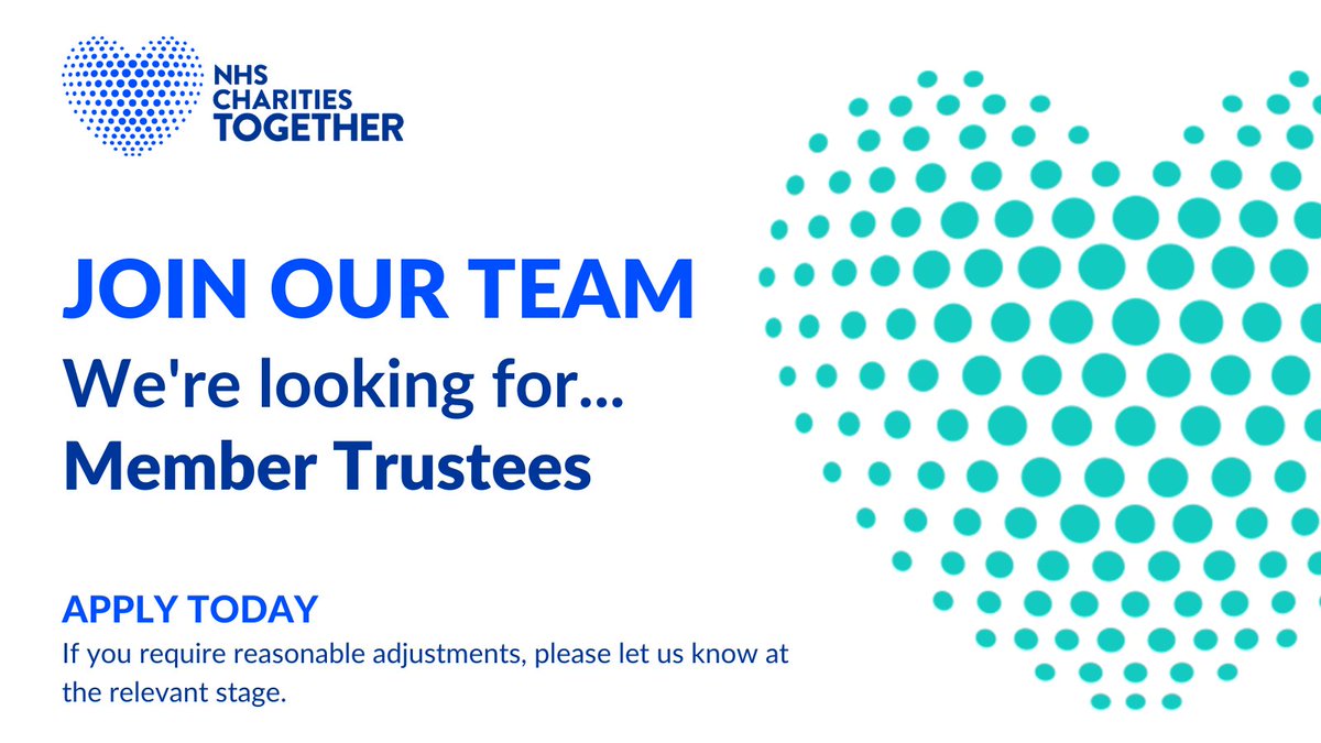 We’re looking for up to five Member #Trustees to join our Board of Directors and play a pivotal role in guiding our strategic direction, supporting the CEO and Executive, and helping drive the organisation forward across the UK.

Find out more and apply 👉 bit.ly/38RPMv2
