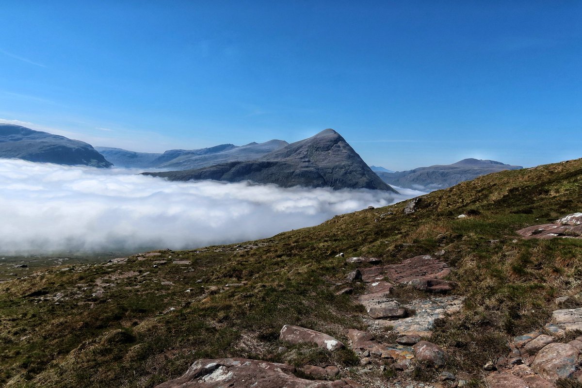 Friday in Four (such a great day it deserves a bonus image) An Teallach. The lad on my left has been living with Parkinson's disease for three years and has a big challenge coming up ~ to find out more, have a look at: justgiving.com/page/andy-munr…