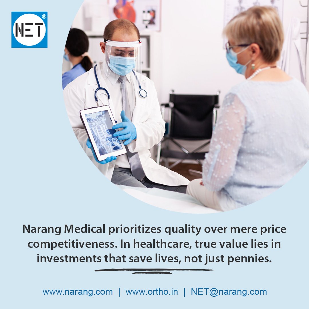 True value lies in investment that save lives, not just pennies.
narang.com | ortho.in