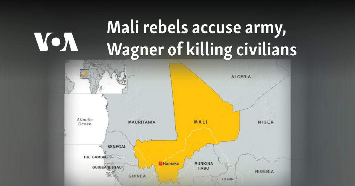 Alliance of separatist rebel groups fighting #Malian government forces accused the army and #Russian paramilitary group of killing 11 civilians - ow.ly/8iuQ50RMQB6