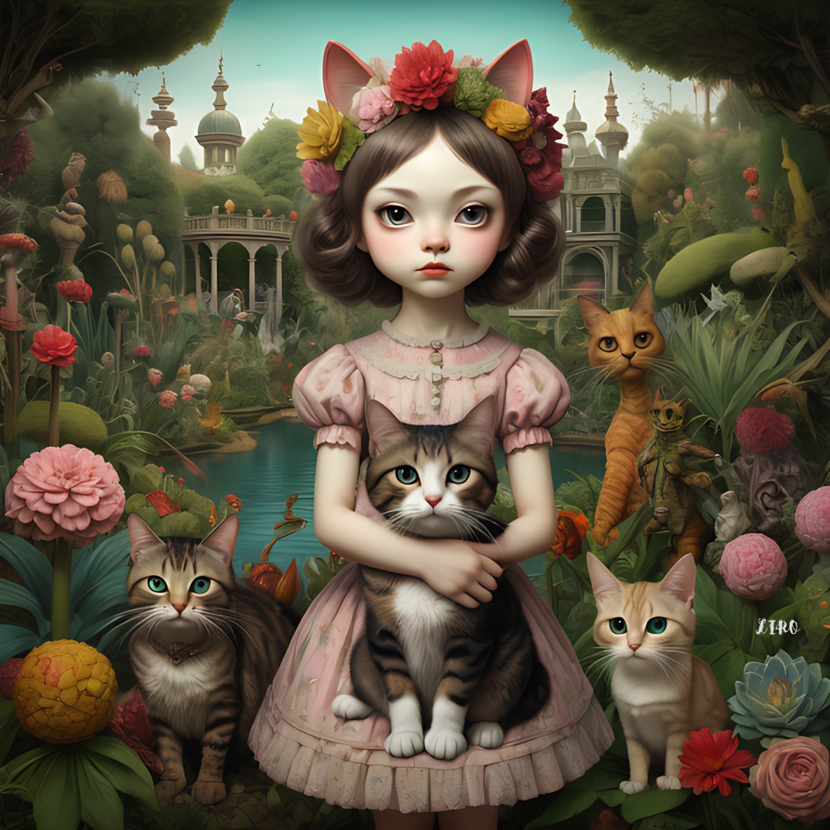 liro_space's tweet photo. Gm & Gn
Hello, fabulous X fam and friends!
Thank you for all your likes, reposts, and support!
Have a wonderful day!
I always appreciate your warm heart.
❤️🥰💖😸🩵🌸
#generativeart #aiart #ImagineArt #FortTalk #MindScapeRealism https://t.co/LVIJUHw3Ae