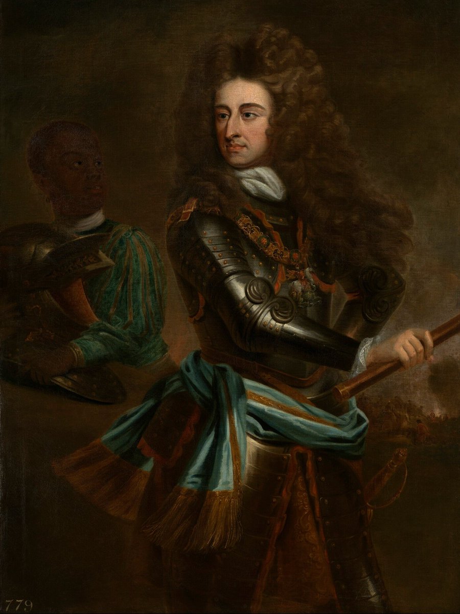 This portrait of William III has hung in several royal palaces, yet the identity of the young Black man remains unknown. When the painting raises more questions than it answers, how do we find his identity? ➡️ brnw.ch/21wJWsB 🖼️@RCT/© His Majesty King Charles III 2024