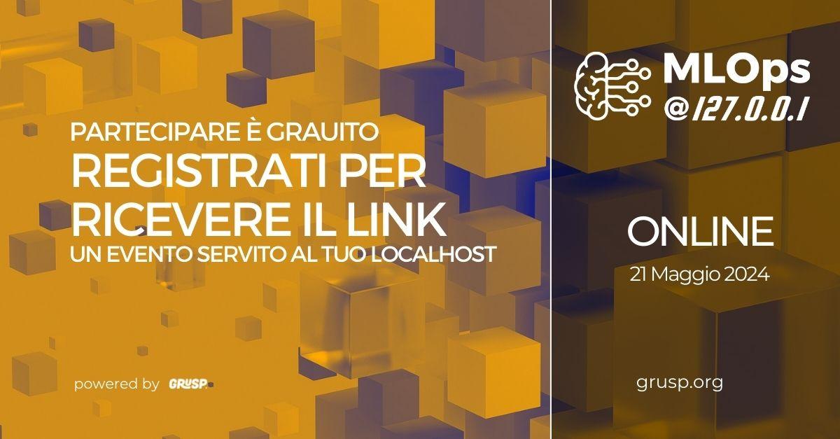 devsecopsdayit's tweet image. Ci vediamo domani per #MlOps @127.0.0.1 😍

🧐 Ti interessa se...
Vuoi approfondire la conoscenza sulle pipeline di Machine Learning per progettare, distribuire e gestire flussi di lavoro dei team di data science.

Partecipare è gratuito: registrati
🔗bit.ly/3UOxKTN