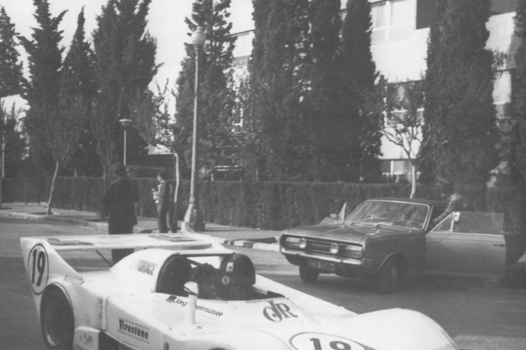 #MisfotosMontjuïc Jorg Obermoser (GRD S73-BMW Schnitzer 2.0). 400km de Barcelona 1973