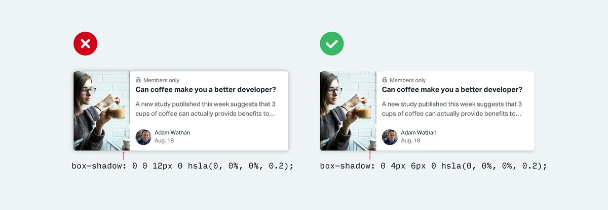 midudev's tweet image. 7 Trucos de Diseño Web para programadores ↓

1. Usa color y grosor en lugar de tamaño para crear jerarquía

Evita que tu diseño se convierta en una mezcla de fuentes de diferentes tamaños constantemente. Úsalo con cuidado y juega con otras propiedades para presentar mejor la…