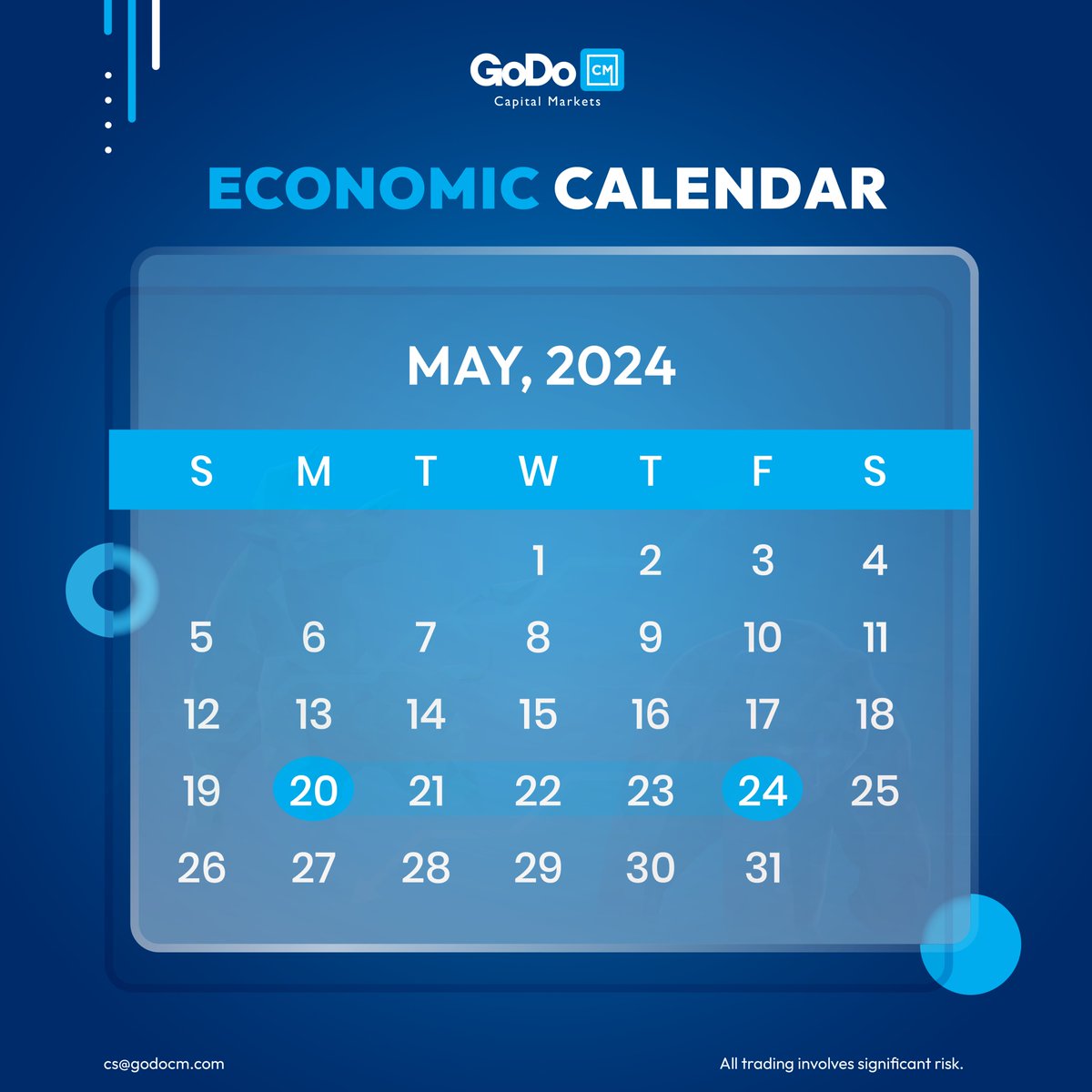 GoDo_CM's tweet photo. Economic Calendar: Track Indicators and forecast Market Movements. Save it for later! 👇
Start Trading Now👉 https://t.co/uIPVbf7c6m
#GoDoCM #GoDoCM_Trader #EconomicCalendar #FinancialMarkets #ForexMarket https://t.co/FLcJpd5ZPd