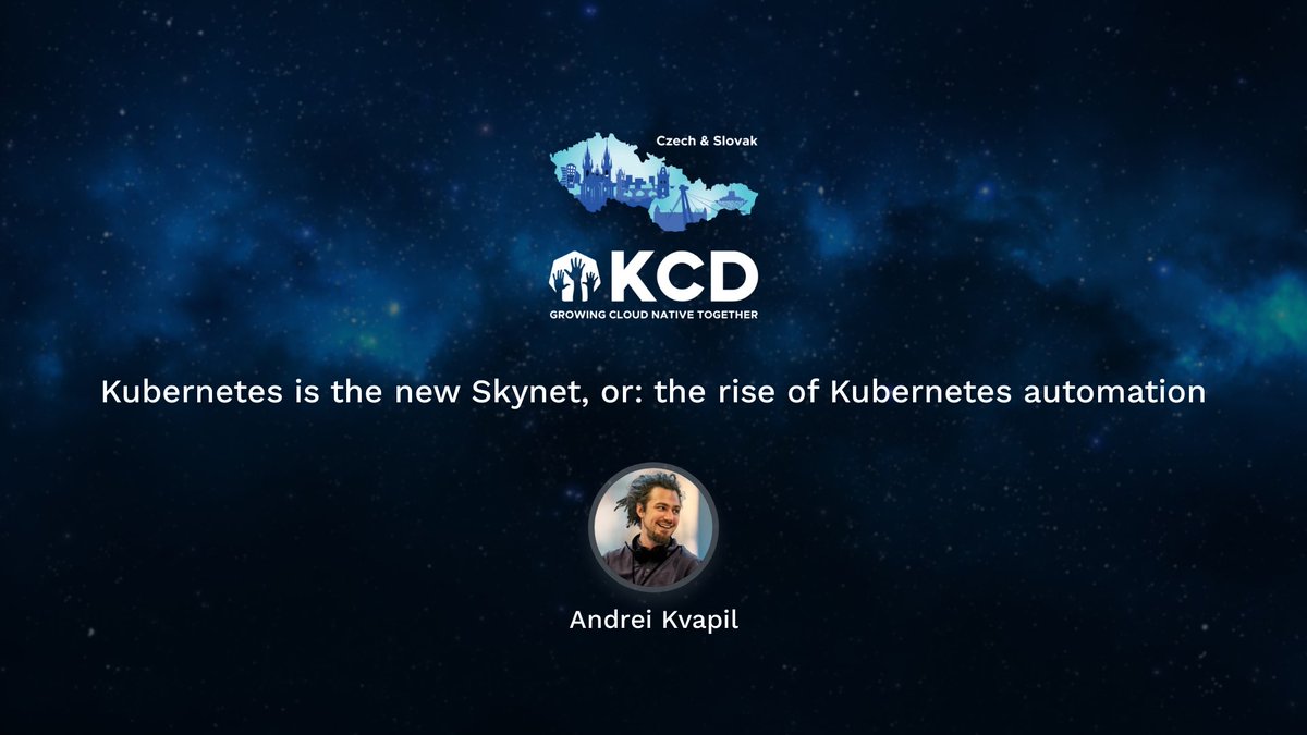 KCD Czech & Slovak (@kcdczechslovak) on Twitter photo 🚀 Is Kubernetes becoming self-aware? No, but its automation is on the rise.
Join <a href="/kvaps/">Andrei Kvapil</a> talk exploring how k8s is orchestrating everything, from containers to databases.
#kubevirt #taloslinux #kamaji #kcdczsk2024 🚀 Is Kubernetes becoming self-aware? No, but its automation is on the rise.
Join <a href="/kvaps/">Andrei Kvapil</a> talk exploring how k8s is orchestrating everything, from containers to databases.
#kubevirt #taloslinux #kamaji #kcdczsk2024