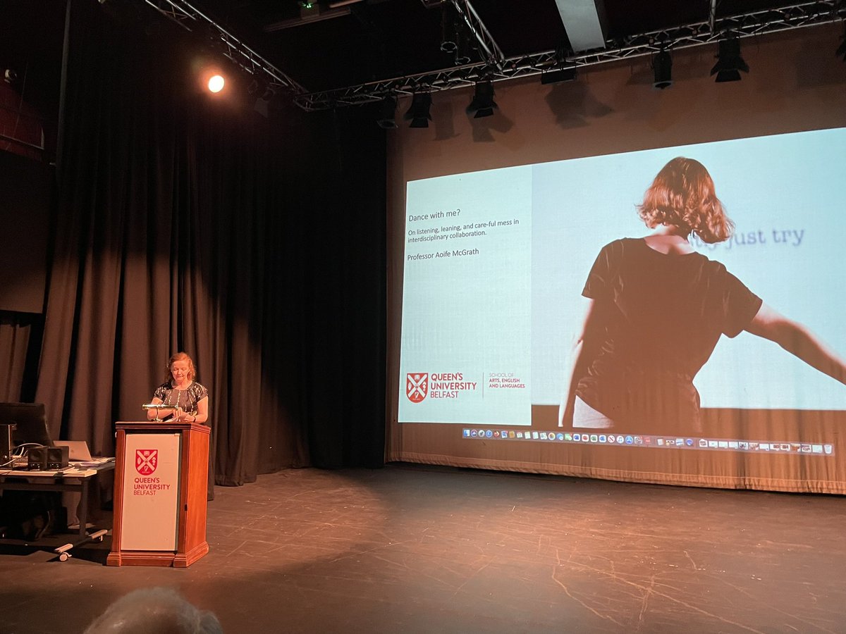 Victoria Durrer (@vdurrer) on Twitter photo Congrats to <a href="/aoifepea/">Aoife McGrath</a> for her inaugural lecture and becoming prof <a href="/QUBelfast/">Queen's University Belfast 🎓</a> . Well deserved recognition for all her achievements in research and for the development and profile of dance and dance practice-as-research. The only prof in dance on our island ! Congrats to <a href="/aoifepea/">Aoife McGrath</a> for her inaugural lecture and becoming prof <a href="/QUBelfast/">Queen's University Belfast 🎓</a> . Well deserved recognition for all her achievements in research and for the development and profile of dance and dance practice-as-research. The only prof in dance on our island !