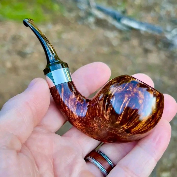kraigseder5's tweet photo. I’ll be adding this smooth pipe with a silver accent  
#pipetobacco #pipesmoker #tobaccopipe #pipe #pipecommunity #smokingpipes #igpc #tobaccopipes #instagrampipecommunity
#pipesmokers #pipesmokingcommunity
#smokingpipe #igtpc #briarpipes #sedercraft #handmadepipes #artisanpipes https://t.co/wLAuUvLKD2