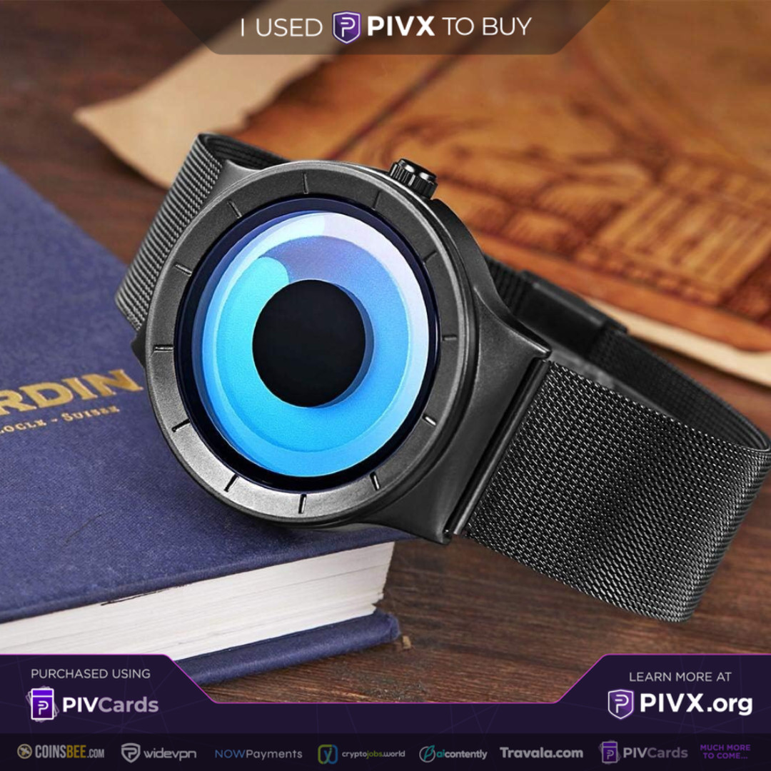 @PIVX_Marketing 'I Bought watch using PIVX #privacymatters'